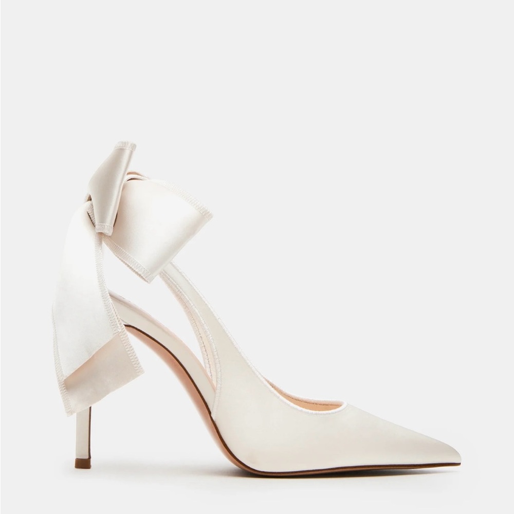 Steve Madden Satin Bow Heels